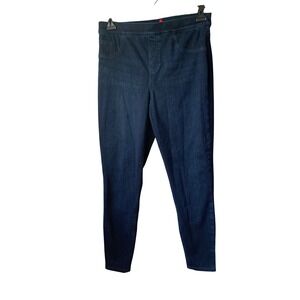 SPANX by Sara Blakely Denim Leggings Pants Dark Wash L‎ G